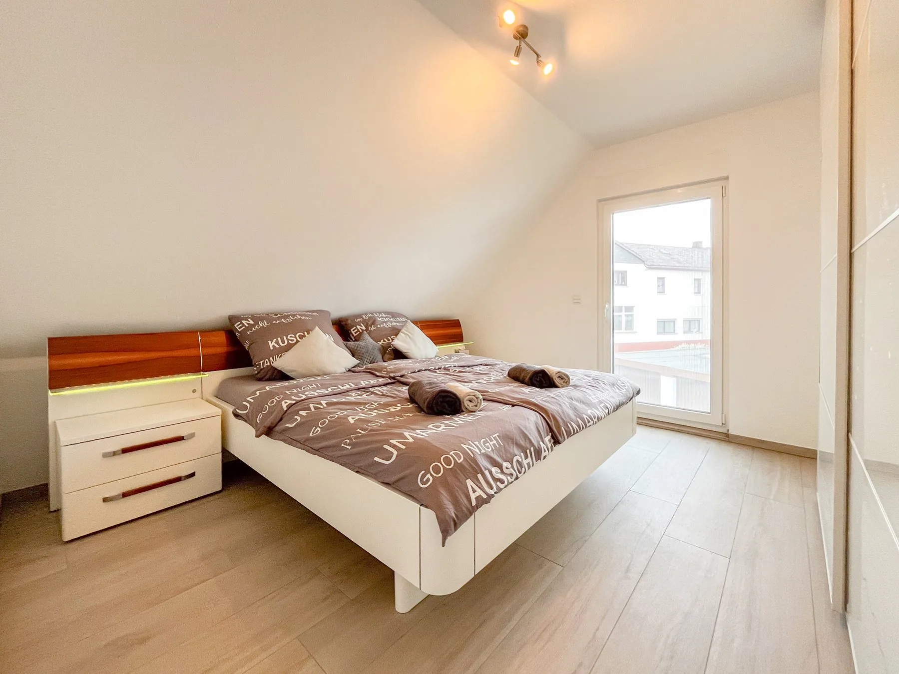 Bedroom with double bed
